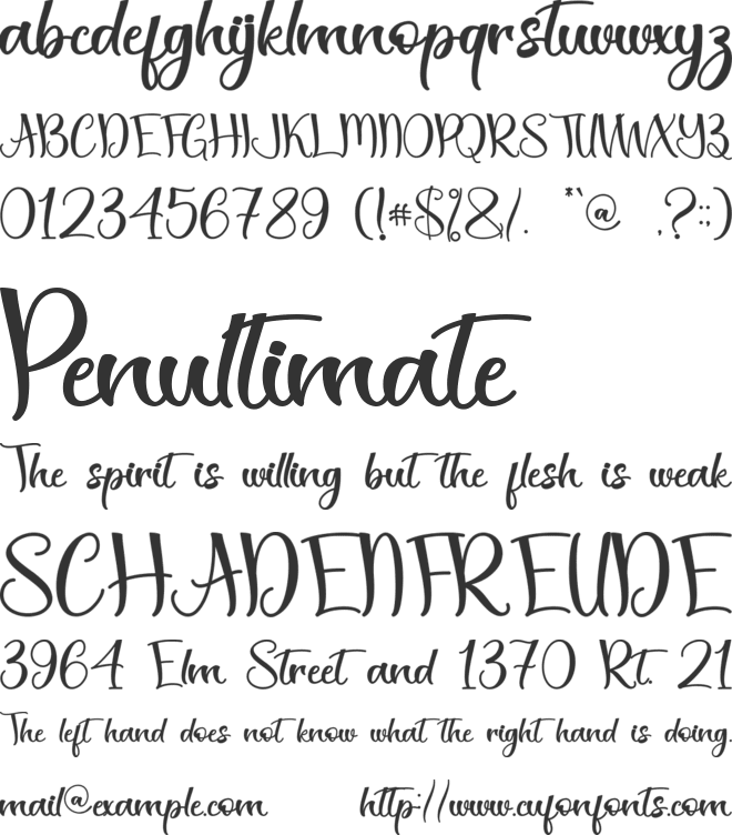 Christmas Stamp - Personal Use font preview