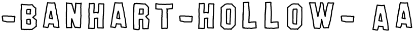 -banhart-hollow- font