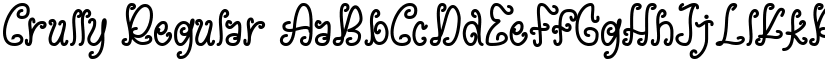 Crully Regular font