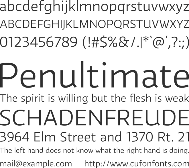 Yle font preview
