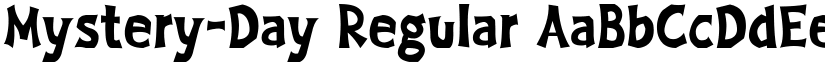 Mystery-Day Regular font