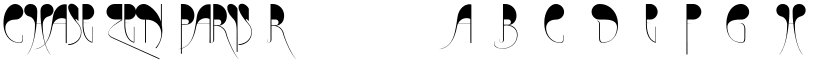 CHASE ZEN PARIS Regular font