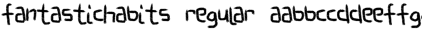 FantasticHabits font download