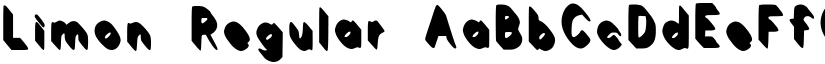 Limon Regular font