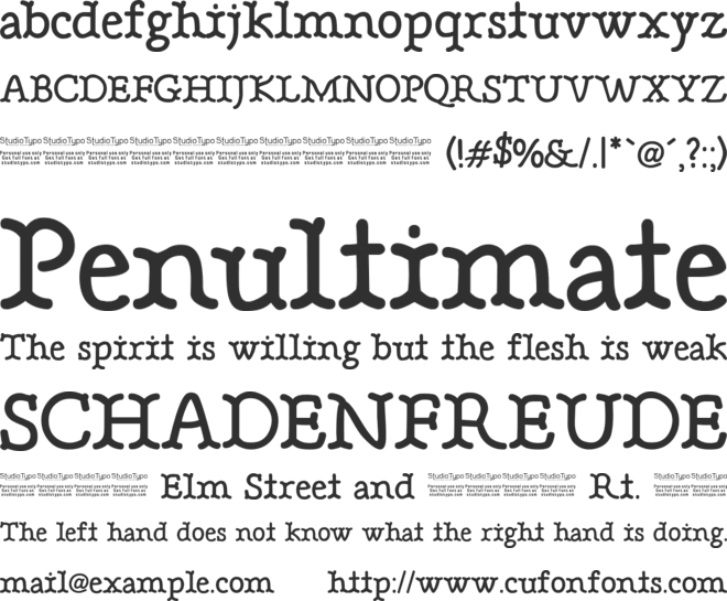 BONEBASTIC font preview