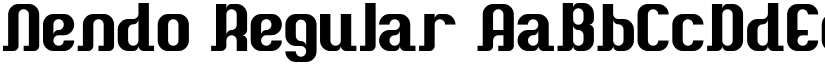 Nendo font download