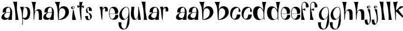 Alphabits font download