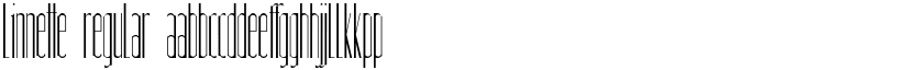 linnette Regular font