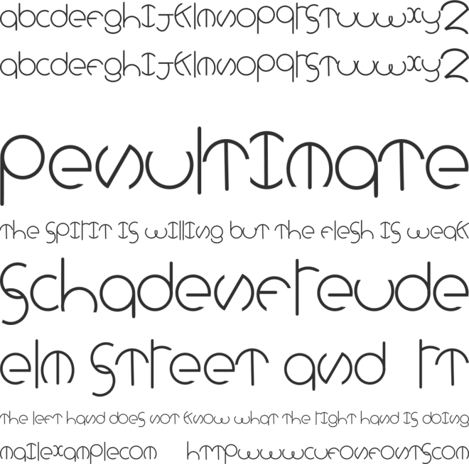 rollingdeep font preview