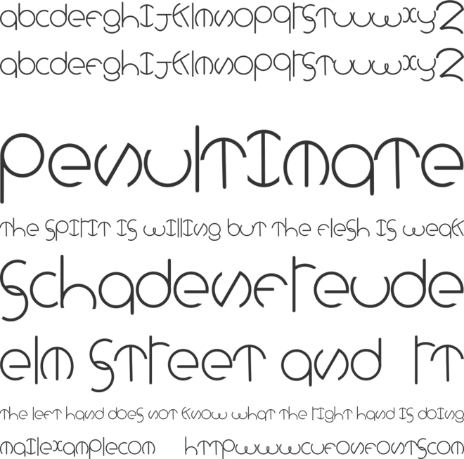 rollingdeep font preview