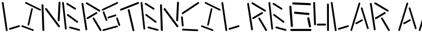 linerstencil font download