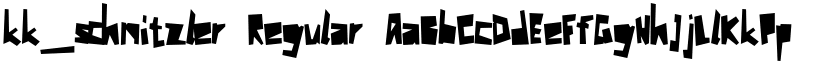 kk_schnitzler Regular font