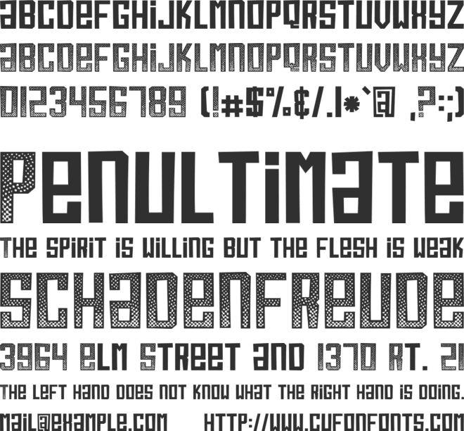 BooBooKitty font preview