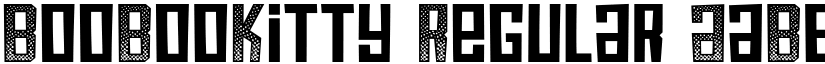 BooBooKitty Regular font