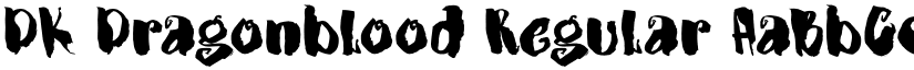 DK Dragonblood Regular font
