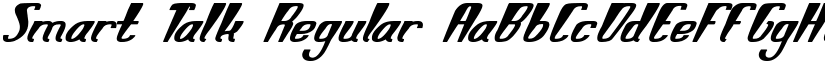 Smart Talk Regular font