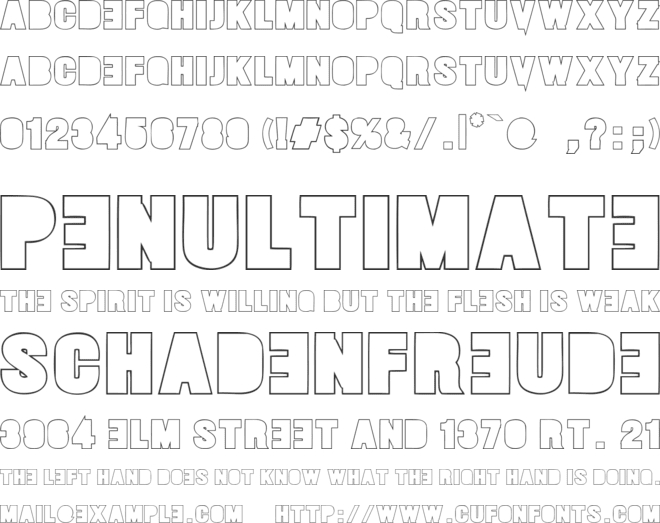 MANIFIESTO font preview