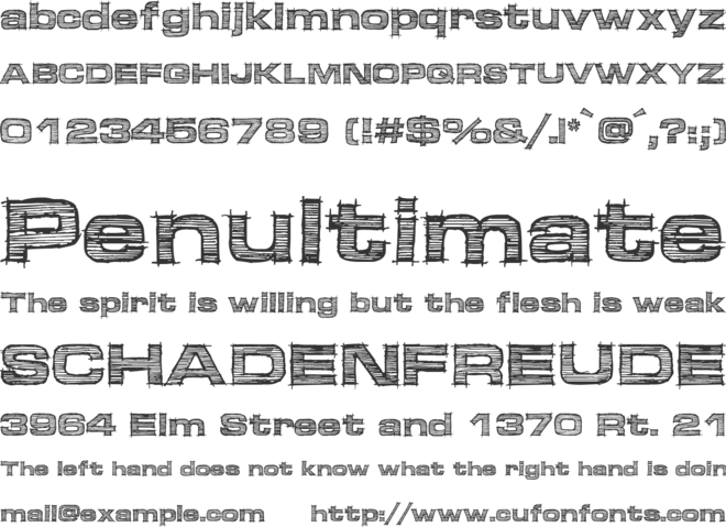 Micdrawer font preview