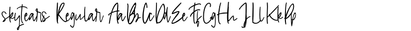 skytears font download