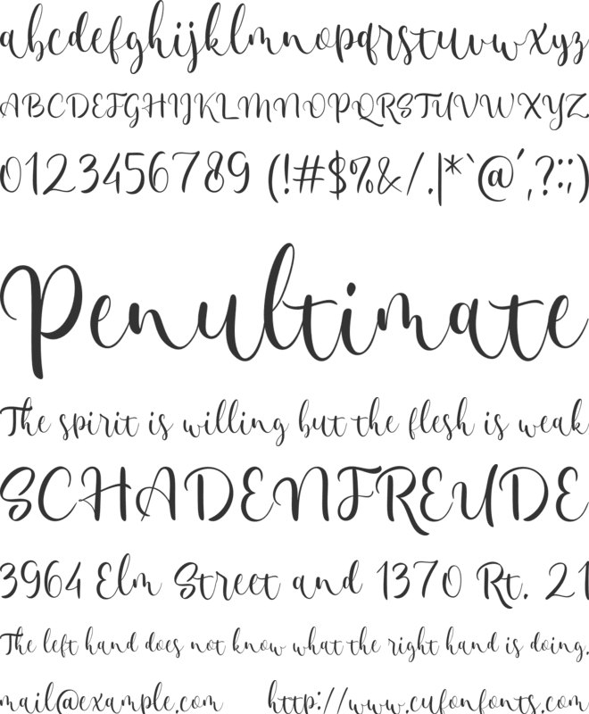deboskale font preview