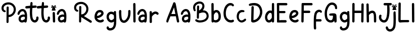 Pattia font download