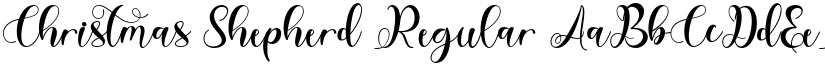 Christmas Shepherd Regular font