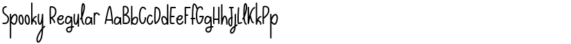 Spooky Regular font