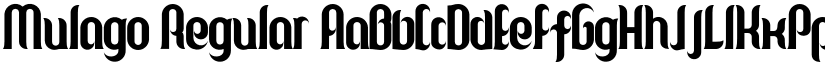Mulago Regular font