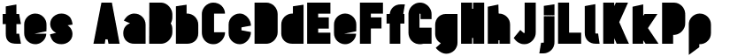 tes font