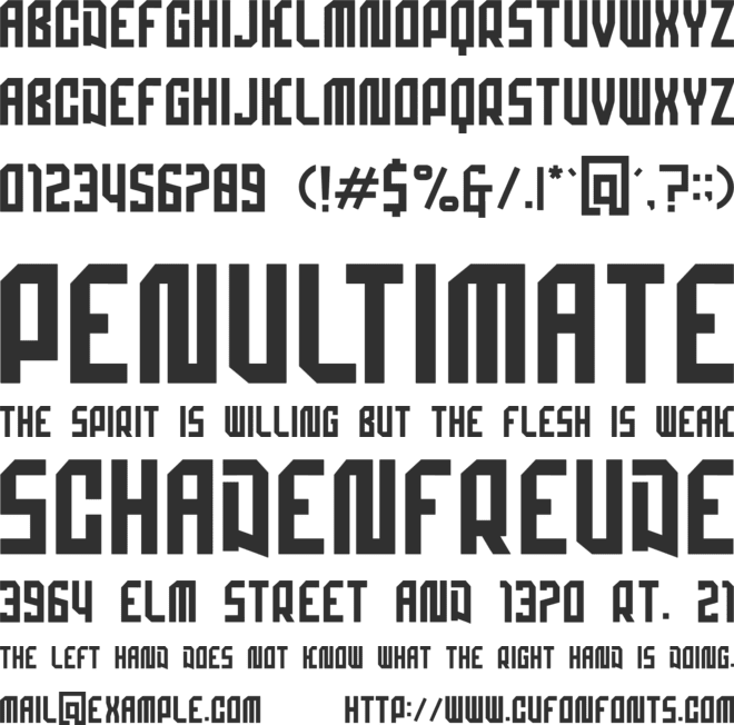 ansoplay font preview