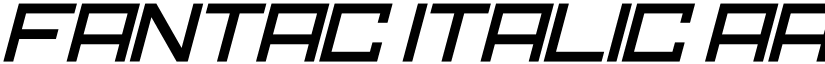 fantac Italic font