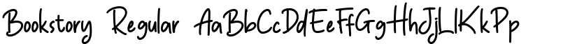 Bookstory Regular font