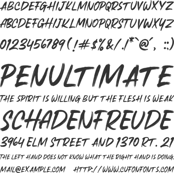 BLACK MONDAY font preview