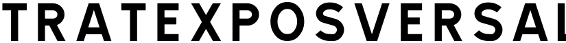 TRATEXPOSVERSAL POSVERSAL font