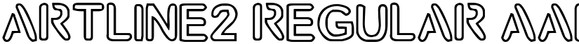 artline2 Regular font