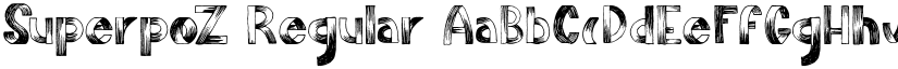SuperpoZ font download