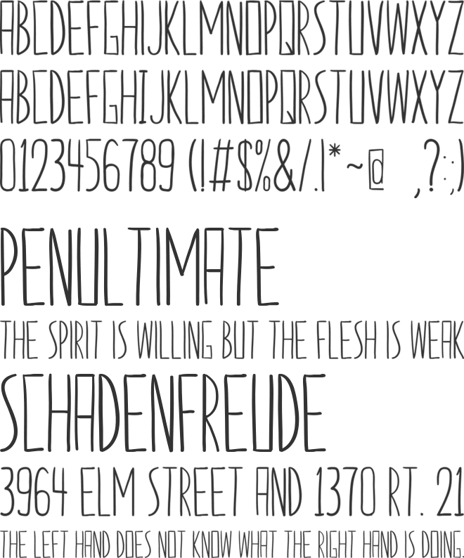 2colorideas sans font preview