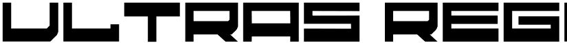 ultras Regular font