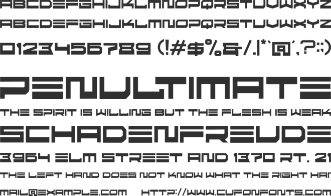 robotak font preview
