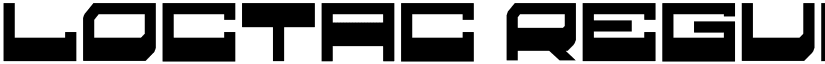 loctac Regular font
