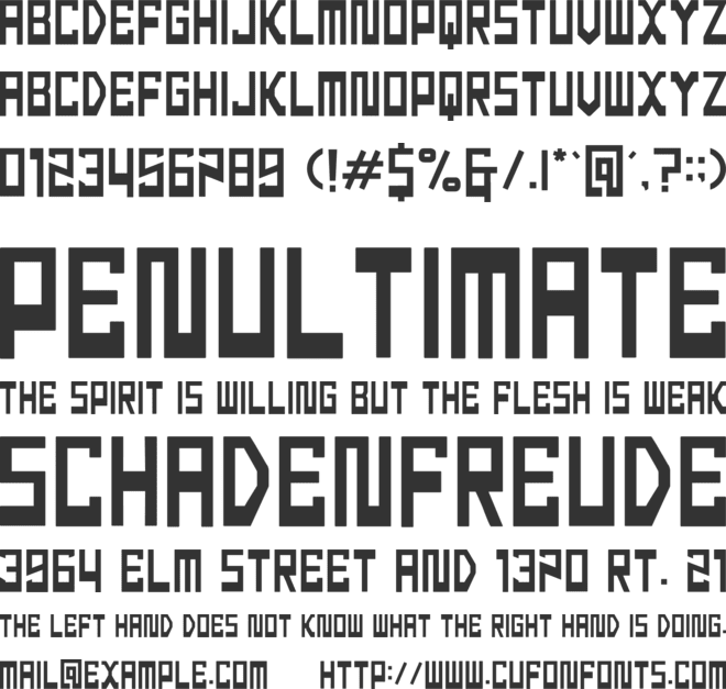 juarnet font preview