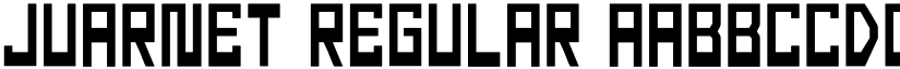 juarnet Regular font