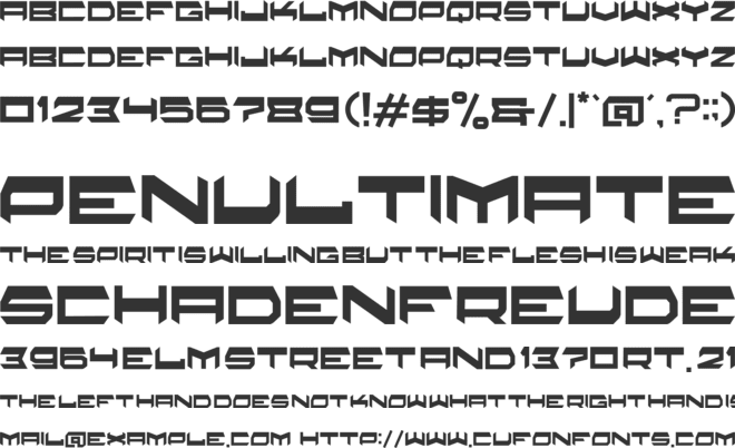 kulper font preview