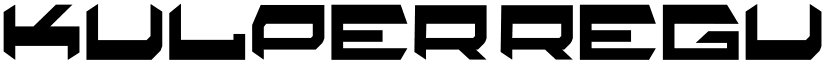 kulper Regular font
