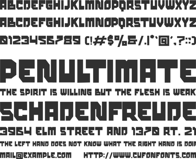 cropdusel font preview