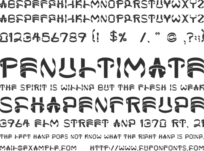 helixx font preview