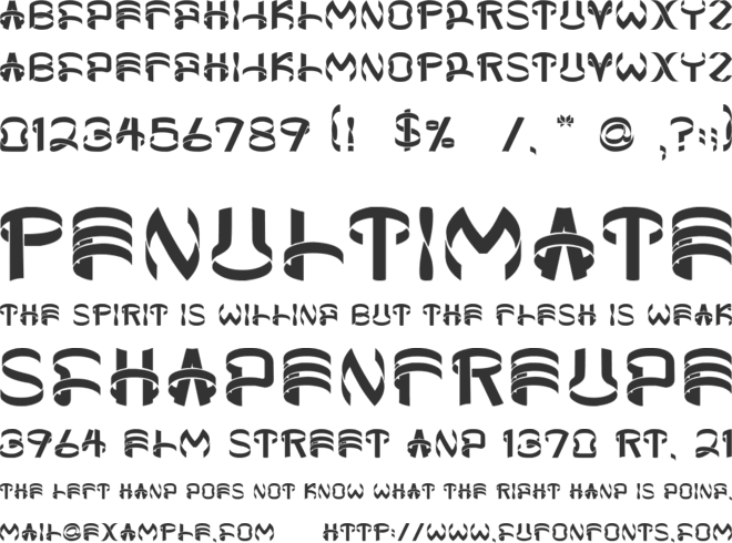 helixx font preview