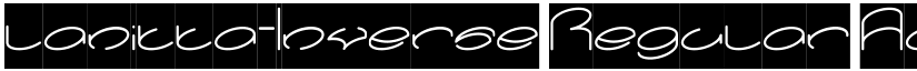 lanitta-Inverse Regular font