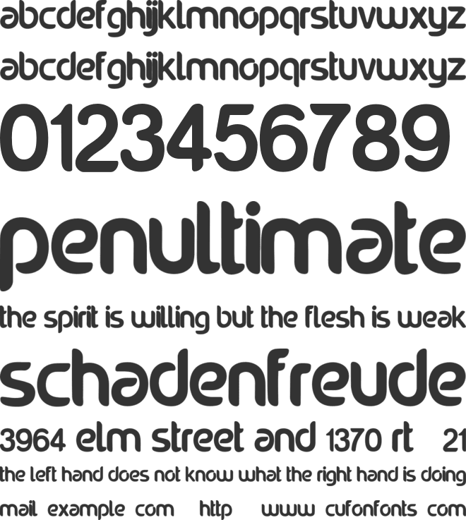 nora viyel font preview