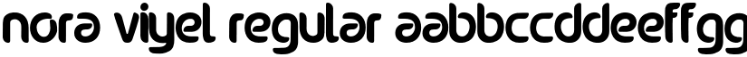 nora viyel font download